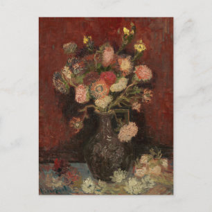 Kinesiska Asters och Gladioli   Vincent van Gogh Vykort