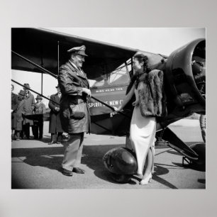 Kinesiska Aviatrix, 1939 Poster