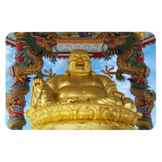 Kinesiska Buddha Magnet (Horisontell)