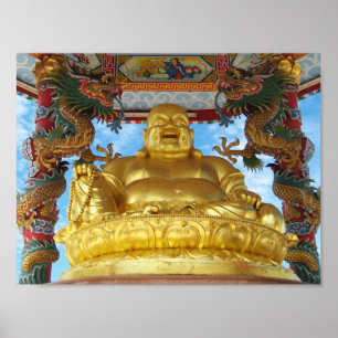 Kinesiska Buddha Poster