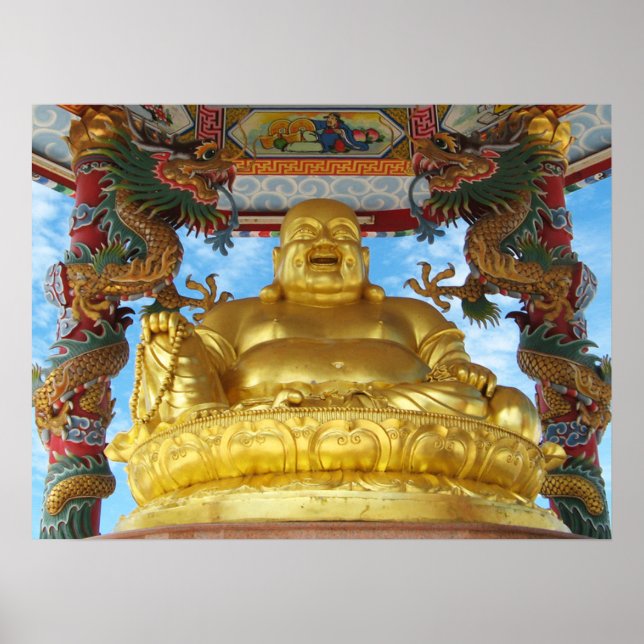 Kinesiska Buddha Poster (Framsidan)