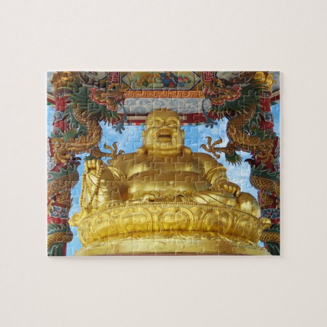 Kinesiska Buddha Pussel (Horisontell)