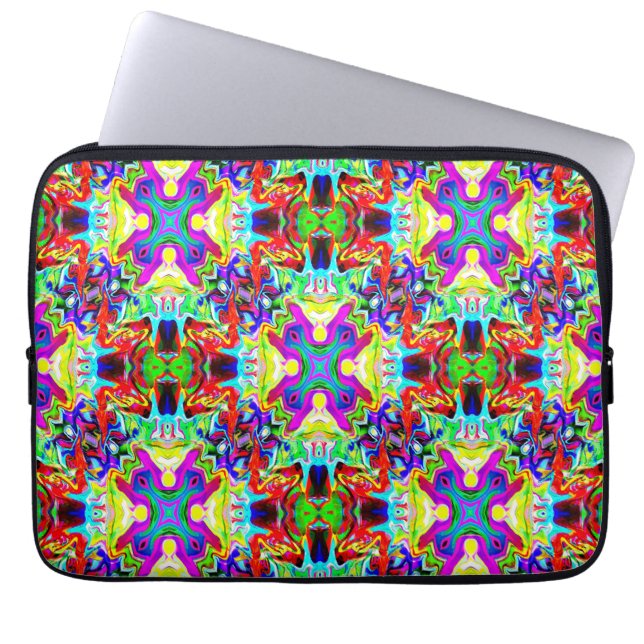 Kinesiska Checkers... Laptop Fodral (Framsidan)