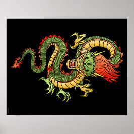Kinesiska Dragon 09 Poster
