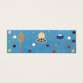 Kinesiska Dragon Colorful Dots Vintage Vattenfärg Litet Visitkort