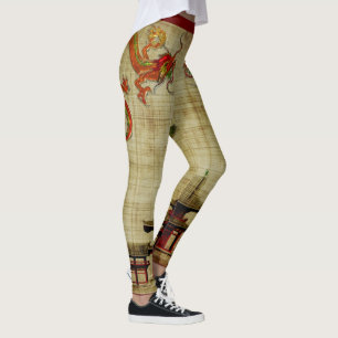 Kinesiska Dragon Leggings