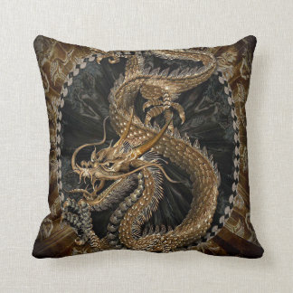 Kinesiska Dragon Oriental Dragon Dekorativ kudde