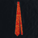Kinesiska Dragon Red and Guld Theme Slips<br><div class="desc">Ett rött och guld necktie med en unik drake mönster på framsidan och baksidan av slidan.</div>