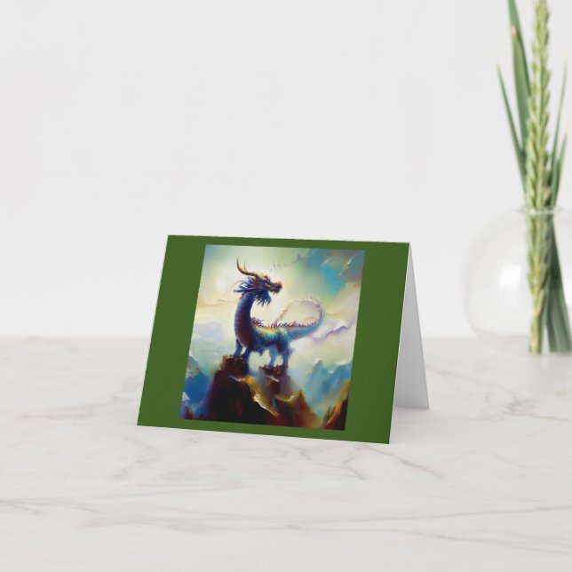 Kinesiska draken (12) kort (Framsida)