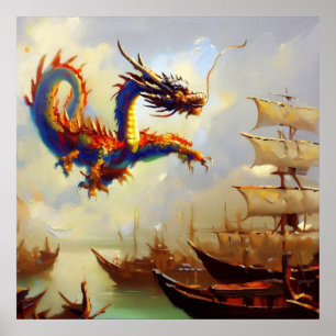 Kinesiska draken (20) poster