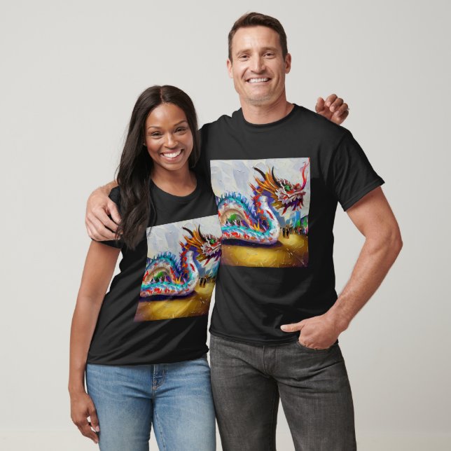 Kinesiska draken (21) t shirt (Unisex)