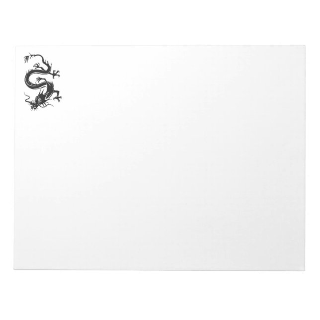 Kinesiska draken (8) anteckningsblock (Framsida)