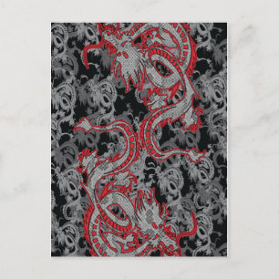 Kinesiska draken - Dragens år Helg Vykort