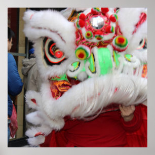 Kinesiska draken i Philadelphia Poster