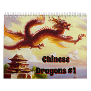 Kinesiska drakoner #1 kalender