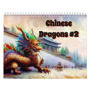Kinesiska drakoner #2 kalender