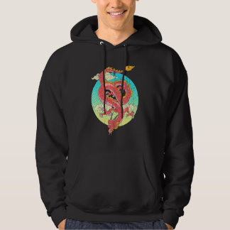 Kinesiska Fantasy Dragon Mysthical CreatAsia Dra Hoodie