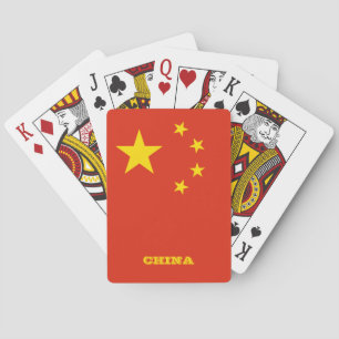 Kinesiska Flagga, Chinans spelkort