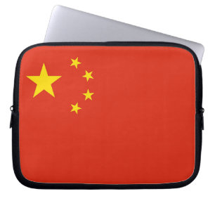 Kinesiska Flagga Laptop sleeve