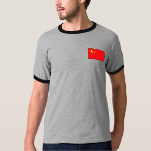 Kinesiska flaggaT-tröja och gåvor T Shirt