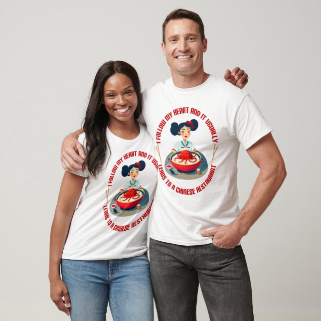 Kinesiska Food T-Shirt (Unisex)