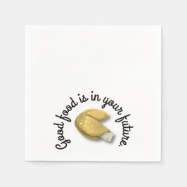 Kinesiska Fortune Cookies Pappersservett