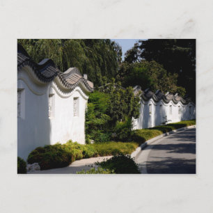 Kinesiska Garden - Huntington Bibliotek California Vykort