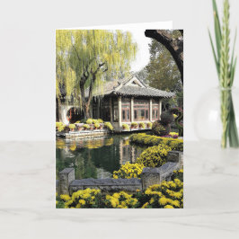 Kinesiska Garden Kort