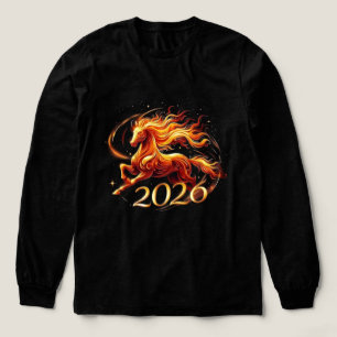 Kinesiska häståret 2026 firande t shirt
