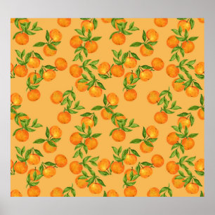 Kinesiska koreanska japanska inspirerade, vattenfä poster