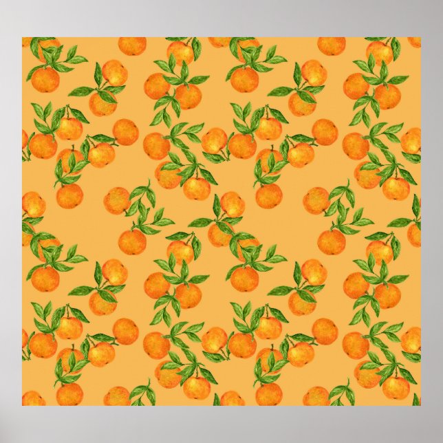 Kinesiska koreanska japanska inspirerade, vattenfä poster (Framsidan)