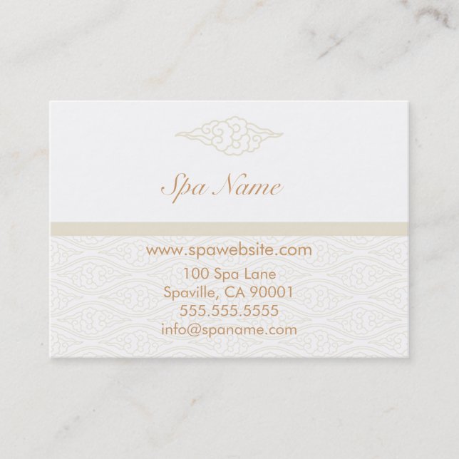 Kinesiska kort för molnSpakupong (Framsida)