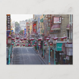 Kinesiska kvarteren på Grant Street i San Francisc Vykort