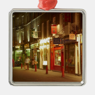 Kinesiska kvarteret, Soho, London, England, Storbr Julgransprydnad Metall