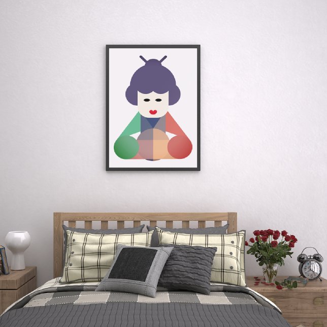 Kinesiska kvinnor Art Canvastryck (Skapare uppladdad)