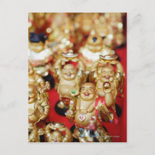 Kinesiska Laughing Buddhas Vykort