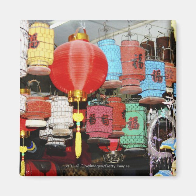 Kinesiska lyktor i China Magnet (Framsidan)