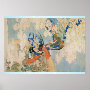 kinesiska Måne guddess Poster