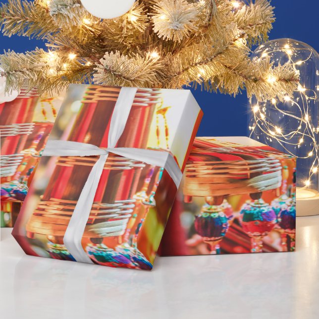 Kinesiska nyårsmönster presentpapper (Helgdagar)