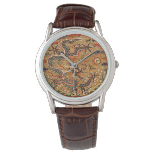Kinesiska Oriental Dragon eWatch Watch Watch Armbandsur