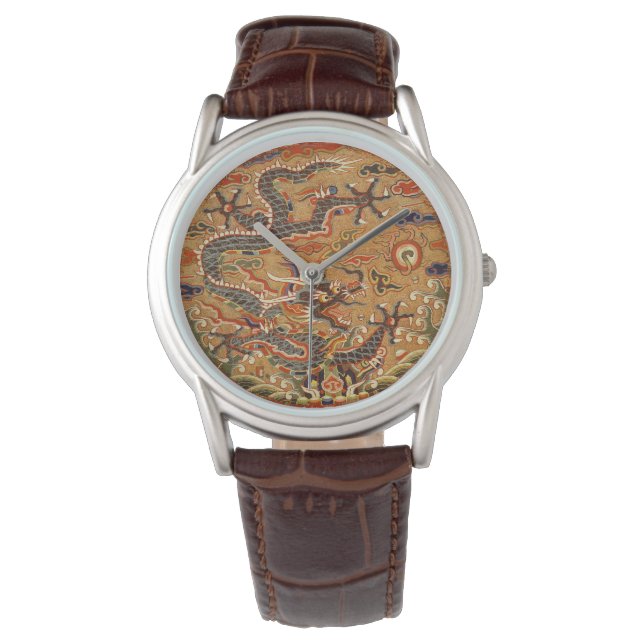 Kinesiska Oriental Dragon eWatch Watch Watch Armbandsur (Framsida)