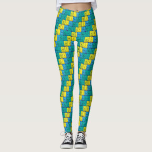 Kinesiska periodiska patriotiska legeringar från b leggings