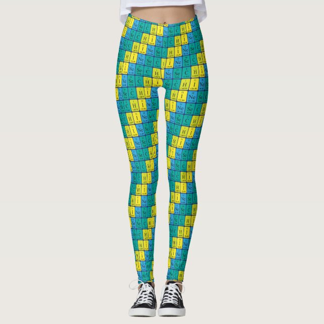 Kinesiska periodiska patriotiska legeringar från b leggings (Framsida)