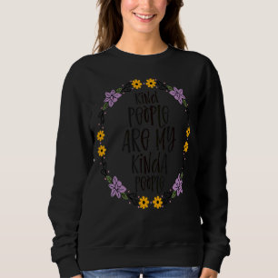 Kinesiska personer är min Blommigt Kinda People-tj T Shirt
