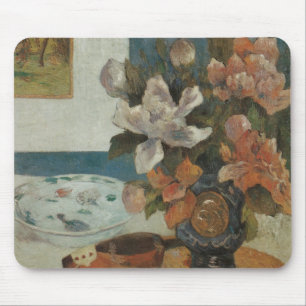 Kinesiska pioner och mandolin av Paul Gauguin Musmatta