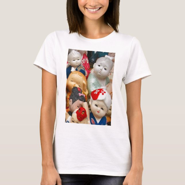 Kinesiska porslindockor tee shirt (Framsida)