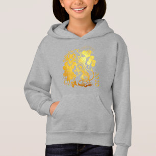 Kinesiska Råtta År 2020: Grape Kids Hoodie T Shirt