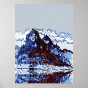 Kinesiska reflektioner poster