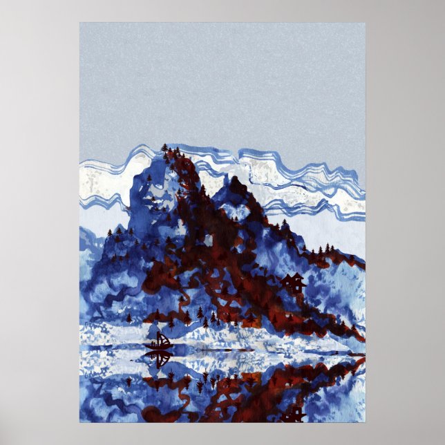 Kinesiska reflektioner poster (Framsidan)