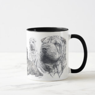 Kinesiska Shar Pei Mugg